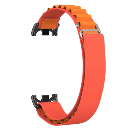 Metal Plug Loop Nylon Watch Band