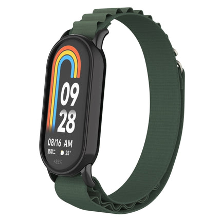 Metal Plug Loop Nylon Watch Band
