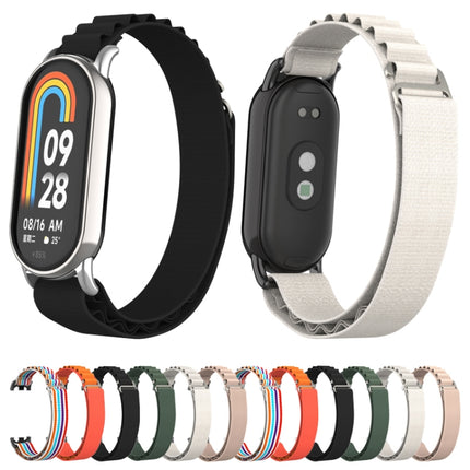 Metal Plug Loop Nylon Watch Band