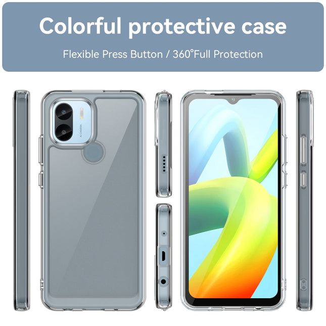 Colorful Series Acrylic Hybrid TPU Phone Case, For Xiaomi Redmi A1+