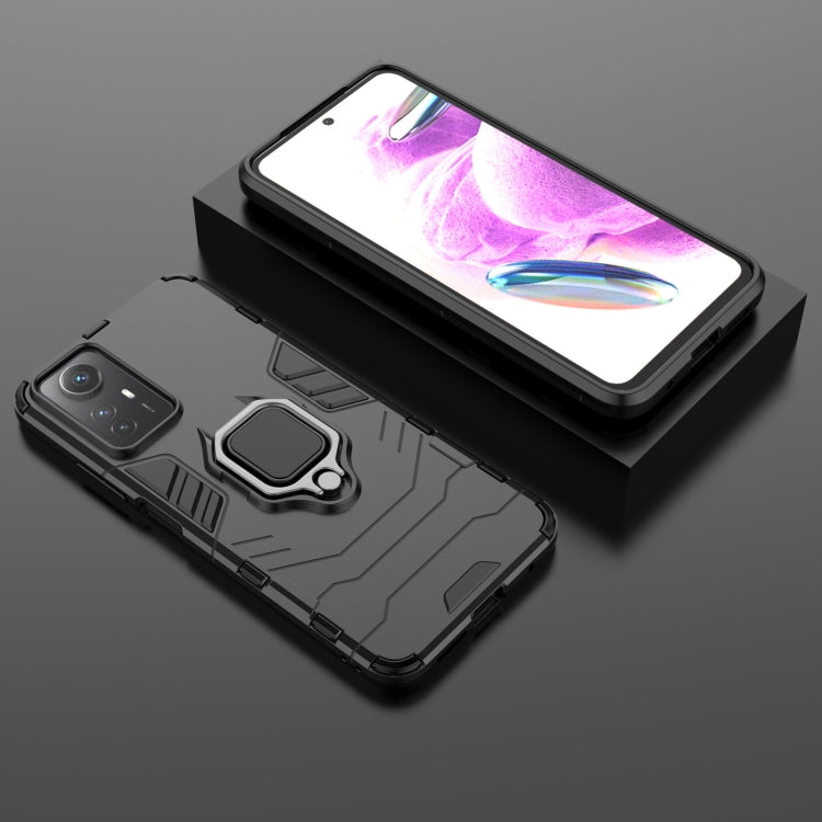Magnetic Ring Holder PC + TPU Phone Case, For Xiaomi Redmi Note 12S 4G, For Xiaomi Redmi 12 4G