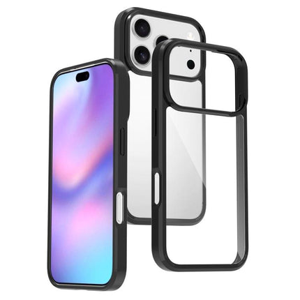 Scratchproof Acrylic TPU Phone Case, For iPhone 17 Pro Max, For iPhone 17 Pro, For iPhone 17, For iPhone Air, For iPhone 16 Pro Max, For iPhone 16 Pro, For iPhone 16 Plus, For iPhone 16, For iPhone 15 Pro Max, For iPhone 15 Pro, For iPhone 15 Plus     ...