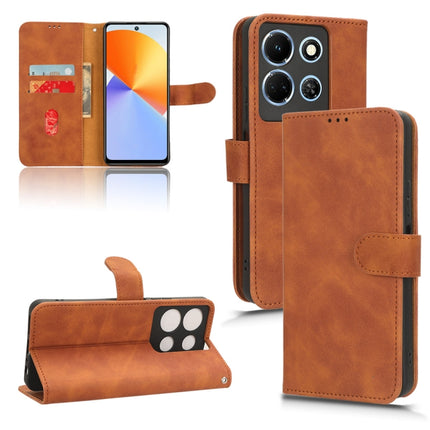 Skin Feel Magnetic Flip Leather Phone Case, For Infinix Note 30, For Infinix Note 30 4G, For Infinix Note 30 VIP
