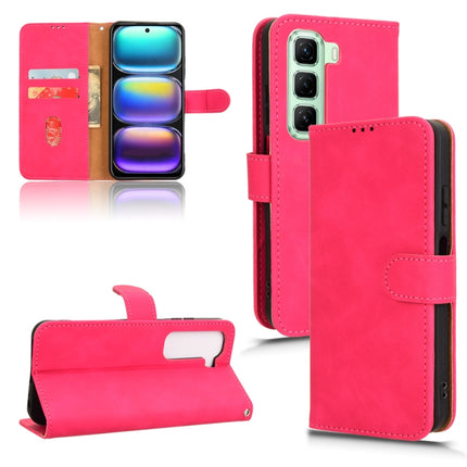 Skin Feel Magnetic Flip Leather Phone Case, For Infinix Hot 50 Pro, For Infinix Hot 50i / Smart 9, For Infinix Hot 50 Pro+, For Infinix Hot 50 4G