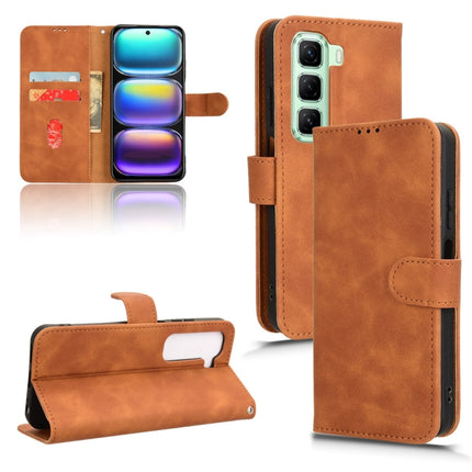 Skin Feel Magnetic Flip Leather Phone Case, For Infinix Hot 50i / Smart 9, For Infinix Hot 50 Pro+, For Infinix Hot 50 4G, For Infinix Hot 50 5G