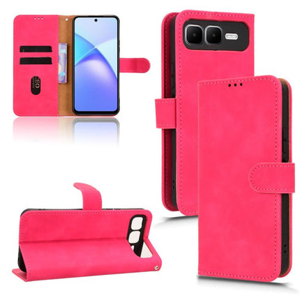Skin Feel Magnetic Flip Leather Phone Case, For Infinix Hot 60 5G, For Infinix Hot 60 Pro+ 4G, For Infinix Hot 60 Pro 4G, For Infinix Smart 10 Plus 4G