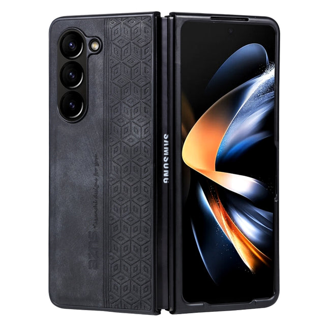 AZNS 3D Embossed Skin Feel Phone Case, For Samsung Galaxy Z Fold5, For Samsung Galaxy Z Flip5
