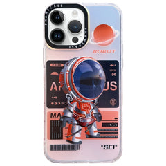 Mechanical Astronaut Pattern TPU Phone Case, For iPhone 14 Plus, For iPhone 14, For iPhone 14 Pro, For iPhone 14 Pro Max, For iPhone 13 Pro Max, For iPhone 13 Pro, For iPhone 13, For iPhone 12, For iPhone 12 Pro Max, For iPhone 12 Pro