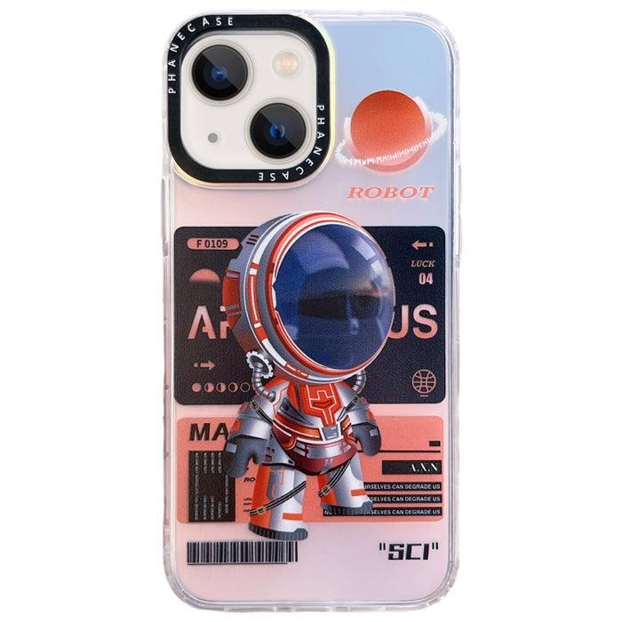 TPU-Telefonhülle mit mechanischem Astronautenmuster, für iPhone 14 Plus, für iPhone 14, für iPhone 14 Pro, für iPhone 14 Pro Max, für iPhone 13 Pro Max, für iPhone 13 Pro, für iPhone 13, für iPhone 12, für iPhone 12 Pro Max, für iPhone 12 Pro