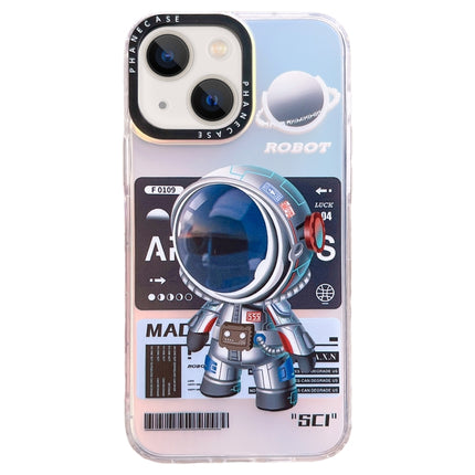 Funda de TPU con diseño de astronauta mecánico para iPhone 14 Plus, iPhone 14, iPhone 14 Pro, iPhone 14 Pro Max, iPhone 13 Pro Max, iPhone 13 Pro, iPhone 13, iPhone 12, iPhone 12 Pro Max, iPhone 12 Pro
