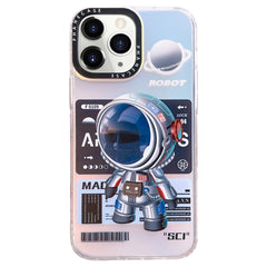 Mechanical Astronaut Pattern TPU Phone Case, For iPhone 14 Plus, For iPhone 14, For iPhone 14 Pro, For iPhone 14 Pro Max, For iPhone 13 Pro Max, For iPhone 13 Pro, For iPhone 13, For iPhone 12, For iPhone 12 Pro Max, For iPhone 12 Pro