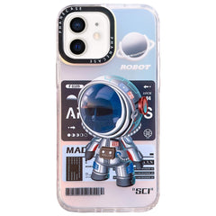 Mechanical Astronaut Pattern TPU Phone Case, For iPhone 14 Plus, For iPhone 14, For iPhone 14 Pro, For iPhone 14 Pro Max, For iPhone 13 Pro Max, For iPhone 13 Pro, For iPhone 13, For iPhone 12, For iPhone 12 Pro Max, For iPhone 12 Pro