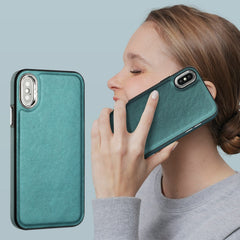 Leather Texture Full Coverage Phone Case, For iPhone 11, For iPhone 11 Pro, For iPhone X / XS, For iPhone XR, For iPhone XS Max