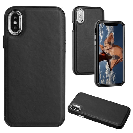 Leather Texture Full Coverage Phone Case, For iPhone 11 Pro, For iPhone X / XS, For iPhone XR, For iPhone XS Max