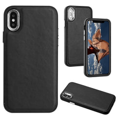 Leather Texture Full Coverage Phone Case, For iPhone 11, For iPhone 11 Pro, For iPhone X / XS, For iPhone XR, For iPhone XS Max