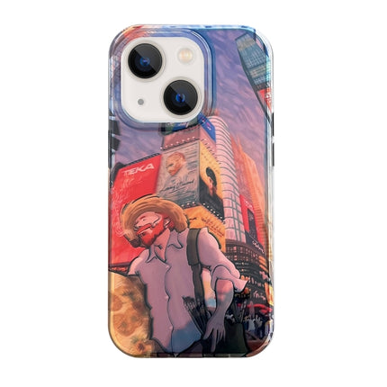 Dual-sided Lamination Oil Painting IMD Phone Case, For iPhone 14, For iPhone 14 Pro, For iPhone 14 Pro Max, For iPhone 13 Pro Max, For iPhone 13 Pro, For iPhone 13, For iPhone 12, For iPhone 12 Pro Max, For iPhone 12 Pro