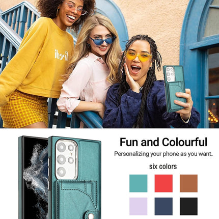 Shockproof Leather Phone Case with Card Holder, For Samsung Galaxy S23 Ultra, For Samsung Galaxy S23, For Samsung Galaxy A04 4G, For Samsung Galaxy A13 5G / A04S / M13 5G