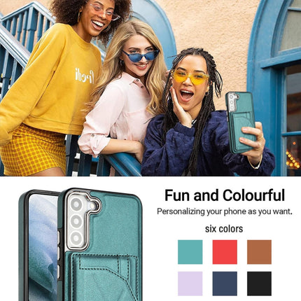 Shockproof Leather Phone Case with Card Holder, For Samsung Galaxy S21 FE 5G, For Samsung Galaxy A32 4G, For Samsung Galaxy A72 4G / A72 5G, For Samsung Galaxy A52 4G / A52 5G