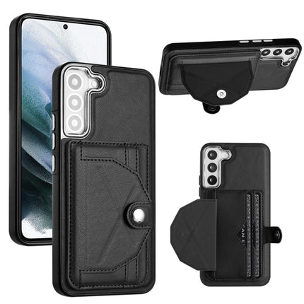 Shockproof Leather Phone Case with Card Holder, For Samsung Galaxy S21 FE 5G, For Samsung Galaxy A32 4G, For Samsung Galaxy A72 4G / A72 5G, For Samsung Galaxy A52 4G / A52 5G