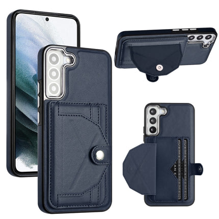 Shockproof Leather Phone Case with Card Holder, For Samsung Galaxy S21 FE 5G, For Samsung Galaxy A32 4G, For Samsung Galaxy A72 4G / A72 5G, For Samsung Galaxy A52 4G / A52 5G