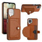 For Samsung Galaxy A12 4G / M12 / Brown