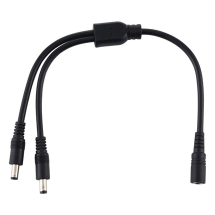 5.5 x 2.1mm Female to Male Plug DC Power Splitter Adapter Power Cable, 30cm, 70cm