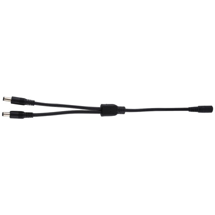 5.5 x 2.1mm Female to Male Plug DC Power Splitter Adapter Power Cable, 30cm, 70cm