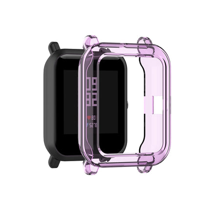For Amazfit Bip Lite Version 1S / Bip S Transparent TPU Watch Protective Case