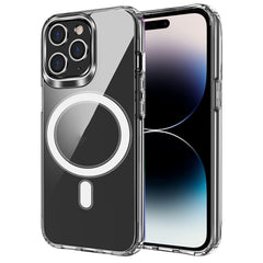 Four Corner Airbags MagSafe Magnetic Phone Case, For iPhone 16e, For iPhone 16 Pro Max, For iPhone 16 Pro, For iPhone 16 Plus, For iPhone 16, For iPhone 15 Pro Max, For iPhone 15 Pro, For iPhone 15 Plus, For iPhone 15