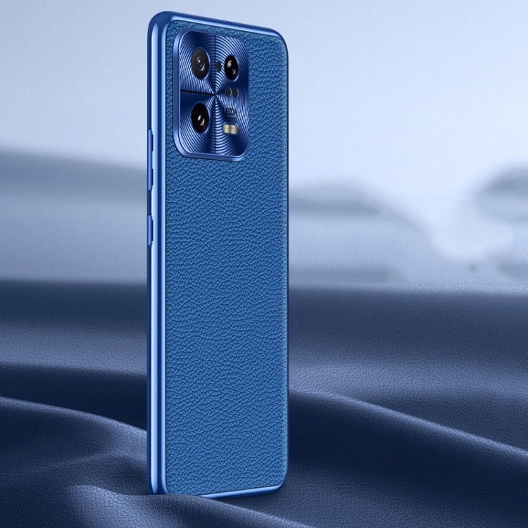 Litchi Texture Genuine Leather Phone Case, For Xiaomi 13 Ultra, For Xiaomi Redmi K60 Ultra, For Xiaomi Redmi K60 Pro, For Xiaomi Redmi K60, For Xiaomi 13 Pro, For Xiaomi 13
