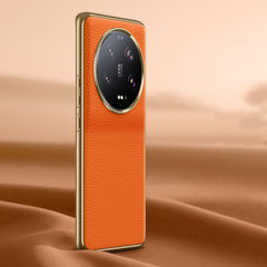 Litchi Texture Genuine Leather Phone Case, For Xiaomi 13 Ultra, For Xiaomi Redmi K60 Ultra, For Xiaomi Redmi K60 Pro, For Xiaomi Redmi K60, For Xiaomi 13 Pro, For Xiaomi 13