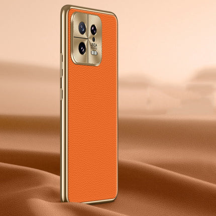 Litchi Texture Genuine Leather Phone Case, For Xiaomi Redmi K60 Ultra, For Xiaomi 13 Ultra, For Xiaomi Redmi K60 Pro, For Xiaomi Redmi K60, For Xiaomi 13 Pro, For Xiaomi 13
