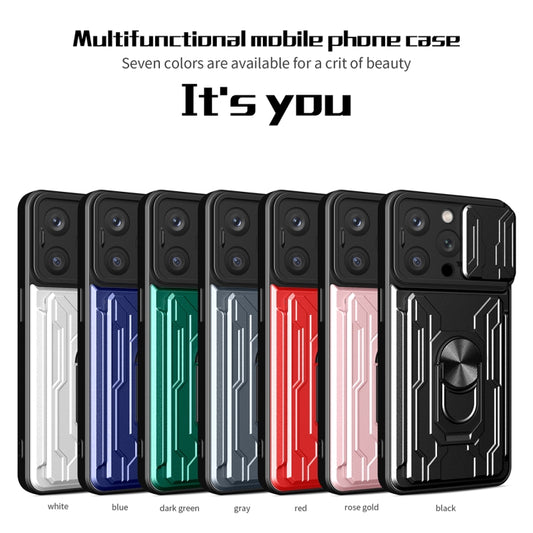 Sliding Camshield TPU+PC Phone Case with Card Slot, For iPhone 15 Pro Max, For iPhone 15 Pro, For iPhone 15 Plus, For iPhone 15