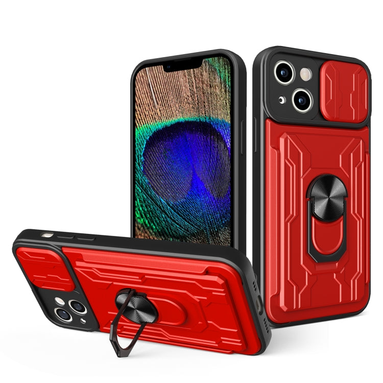 Sliding Camshield TPU+PC Phone Case with Card Slot, For iPhone 15 Pro Max, For iPhone 15 Pro, For iPhone 15 Plus