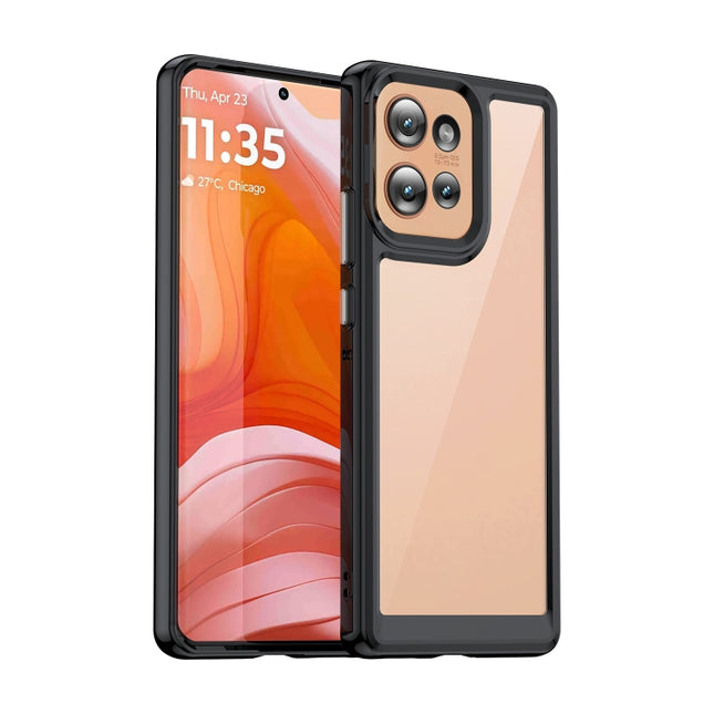 Colorful Series Acrylic Hybrid TPU Phone Case, For Motorola Edge 50, For Motorola Edge 50 Neo, For Motorola S50 Neo, For Motorola Moto G85