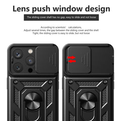Sliding Camera Cover Design TPU+PC Phone Case