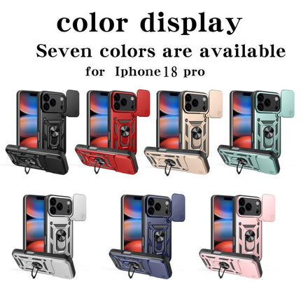 Sliding Camera Cover Design TPU+PC Phone Case, For iPhone 18 Pro, For iPhone 18 Pro Max, For iPhone 17e / 16e