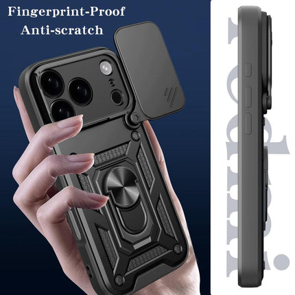 Sliding Camera Cover Design TPU+PC Phone Case, For iPhone 18 Pro, For iPhone 18 Pro Max, For iPhone 17e / 16e