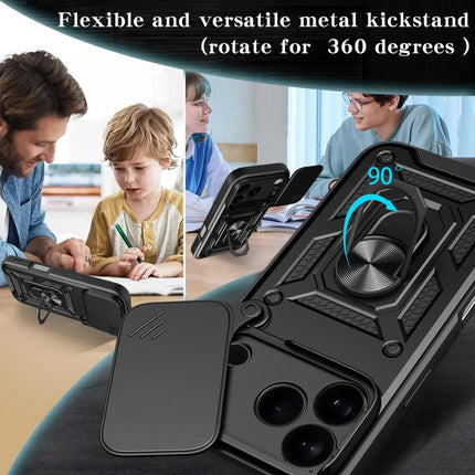 Sliding Camera Cover Design TPU+PC Phone Case, For iPhone 18 Pro, For iPhone 18 Pro Max, For iPhone 17e / 16e