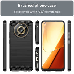 Carbon Fiber Brushed Texture TPU Phone Case