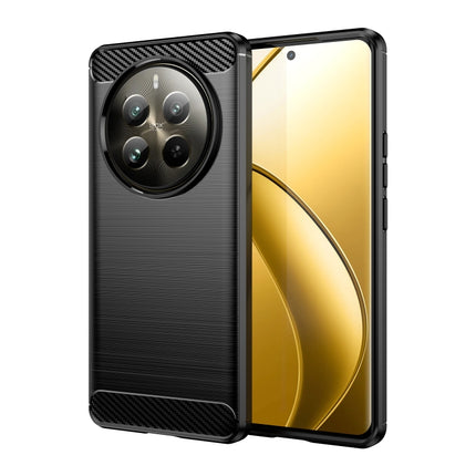 Carbon Fiber Brushed Texture TPU Phone Case, For Realme C63, For Realme GT 6T, For Realme GT Neo6, For Realme GT Neo6 SE, For Realme Note 50, For Realme 12 Pro 5G, For Realme 12 Pro+ 5G, For Realme C67 4G