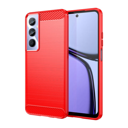 Carbon Fiber Brushed Texture TPU Phone Case, For Realme C51, For Realme Narzo 60 Pro, For Realme Narzo 60, For Realme 11 5G, For Realme C65 4G