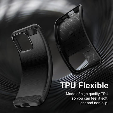 Carbon Fiber Brushed Texture TPU Phone Case, For Realme 16T 5G, For Realme 15 Pro 5G, For Realme 15 5G, For Realme V70S, For Realme V70, For Realme C75x, For Realme 14x India, For Realme 14x 5G