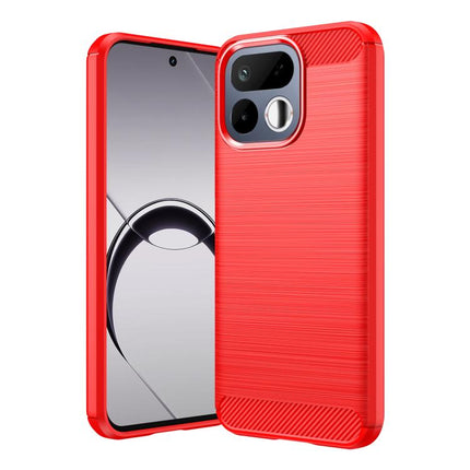Carbon Fiber Brushed Texture TPU Phone Case, For Realme 16T 5G, For Realme 15 Pro 5G, For Realme 15 5G, For Realme V70S, For Realme V70, For Realme C75x, For Realme 14x India, For Realme 14x 5G