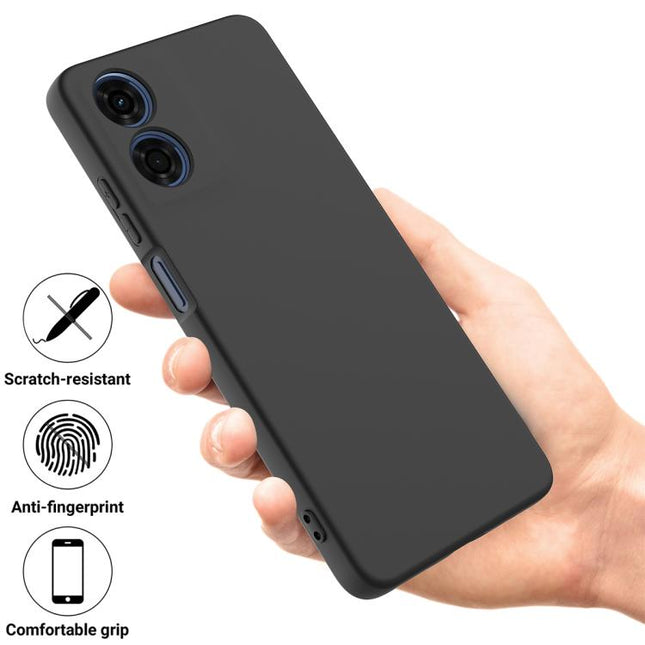 Solid Color Liquid Silicone Dropproof Full Coverage Phone Case, For Motorola Moto G04S 4G / E14 4G, For Motorola Moto G85, For Motorola Moto G64, For Motorola Edge 50 Pro, For Motorola Moto G24 Power, For Motorola Moto G04 / G24