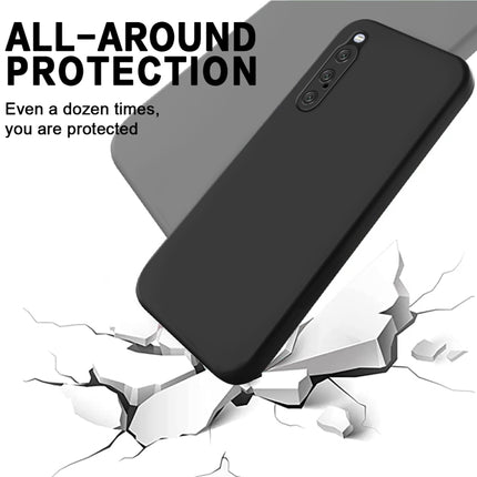 Solid Color Liquid Silicone Dropproof Full Coverage Phone Case, For Sony Xperia 10 V