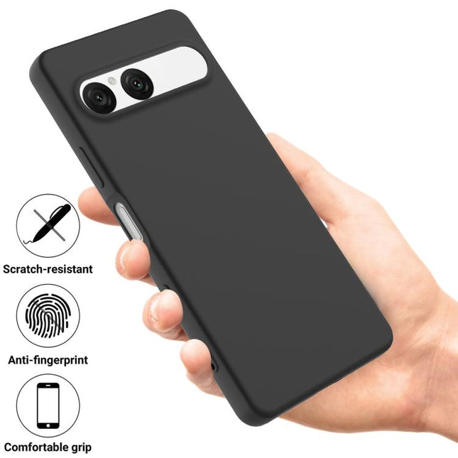 Solid Color Liquid Silicone Dropproof Full Coverage Phone Case, For Sony Xperia 10 VII, For Sony Xperia 1 VII, For Sony Xperia 10 VI, For Sony Xperia 1 VI, For Sony Xperia 5 V, For Sony Xperia 1 V