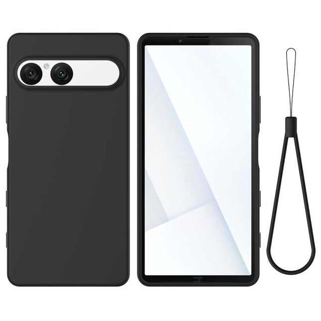 Solid Color Liquid Silicone Dropproof Full Coverage Phone Case, For Sony Xperia 1 VIII, For Sony Xperia 10 VII, For Sony Xperia 1 VII, For Sony Xperia 10 VI, For Sony Xperia 1 VI, For Sony Xperia 5 V