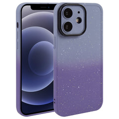 Gradient Starry Silicone Phone Case with Lens Film, For iPhone 13, For iPhone 12, For iPhone 12 Pro Max, For iPhone 12 Pro, For iPhone 11 Pro Max