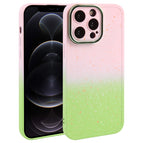 For iPhone 12 Pro Max / Rosa Grün